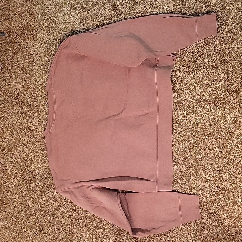Girlfriend Collective 50/50 Cropped Sweatshirt - Picture 3 of 12